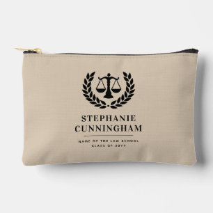 Pochette À Accessoires Diplôme de droit moderne personnalisé