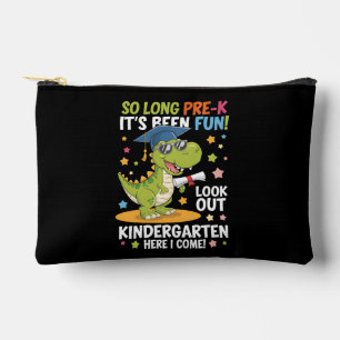Pochette À Accessoires Diplômé de pré-maternelle Jardin d'enfants Dinosau