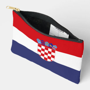 Pochette À Accessoires Drapeau de Croatie