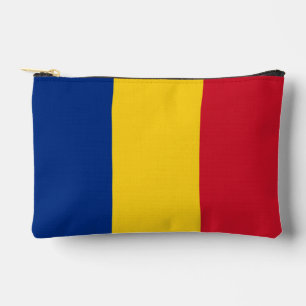 Pochette À Accessoires Drapeau de la Roumanie
