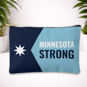 Pochette À Accessoires Drapeau de l'État rebelle du Minnesota