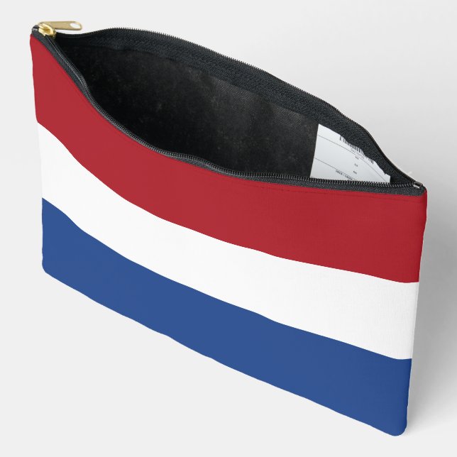 Pochette À Accessoires Drapeau des Pays-Bas (Ouvrir)