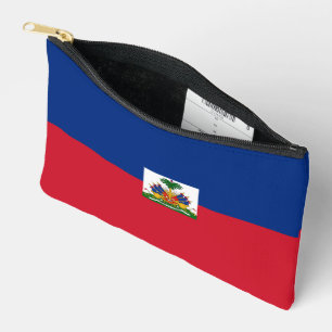 Pochette À Accessoires Drapeau Haïti