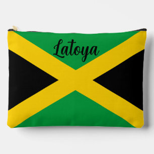Pochette À Accessoires Drapeau jamaïcain Personnalisé