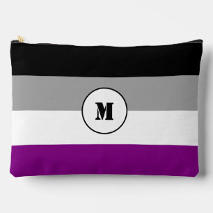 Pochette À Accessoires Drapeau personnalisé d'asexualité