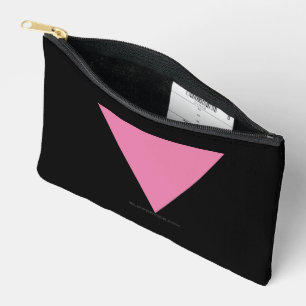 Pochette À Accessoires Drapeau triangle rose de SlipperyJoe's symbole ros