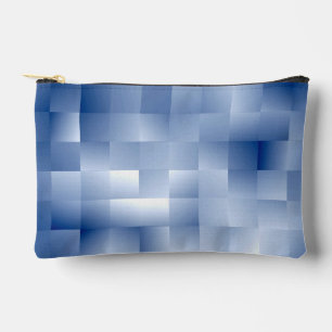 Pochette À Accessoires Dreamy Blue Tones dans un Motif Carré