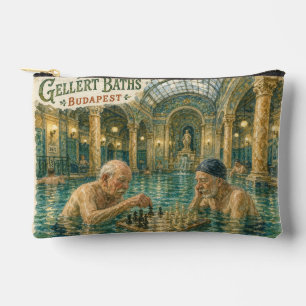 Pochette À Accessoires Échecs dans les bains Gellert Budapest Hongrie
