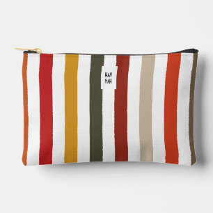 Pochette À Accessoires Echo Trails Stripes Accessoire Pouch - Hues Terre