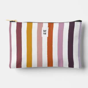 Pochette À Accessoires Echo Trails Stripes Accessoire Pouch - teintes ros