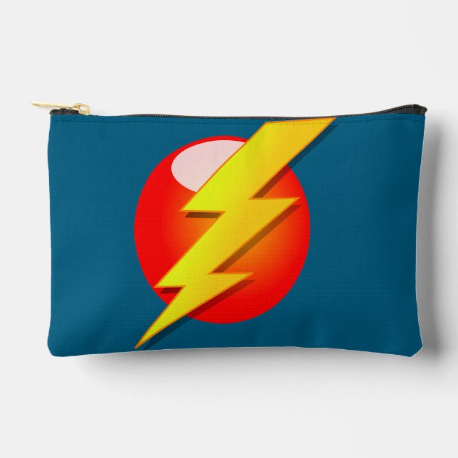 Pochette À Accessoires éclair jaune (Recto)