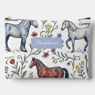 Pochette À Accessoires École de chevaux de campagne française