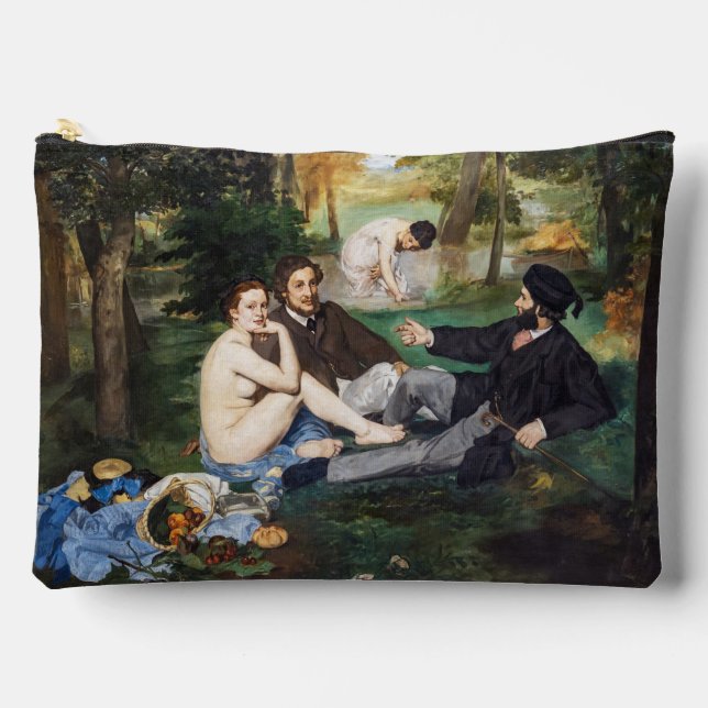 Pochette À Accessoires Edouard Manet - Déjeuner sur l'herbe (Recto)