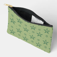 Élégant et élégant Olive Stars sur Sage Green