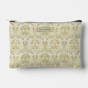 Pochette À Accessoires Élégant modèle or floral