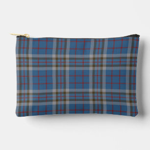 Pochette À Accessoires Élégant Tartan à Carreaux Rustique