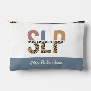 Pochette À Accessoires Empreinte de léopard Pathologiste de la parole per