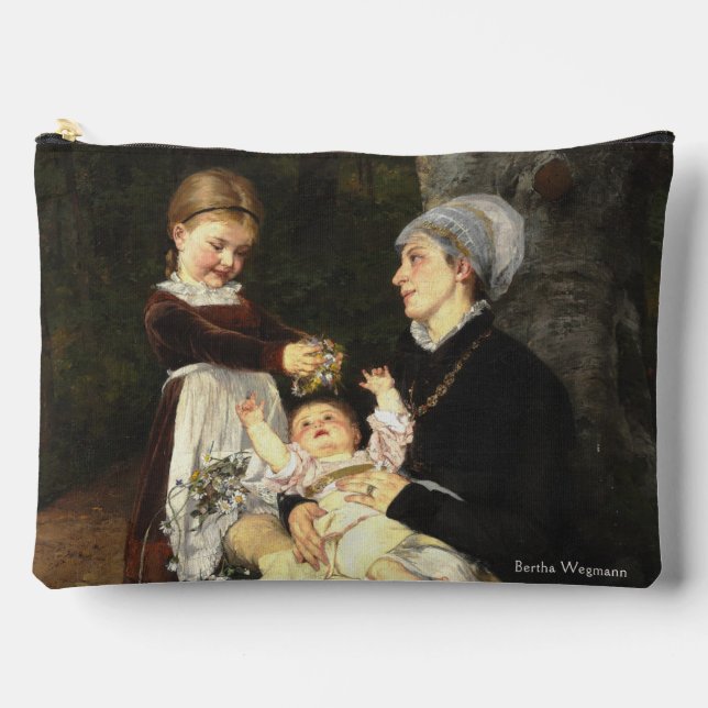 Pochette À Accessoires En Ammes Besøg - Bertha Wegmann Fine Art  (Recto)