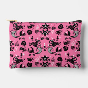 Pochette À Accessoires Enfants Sirènes rose