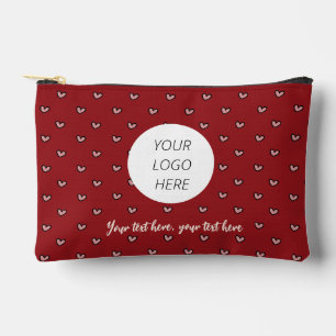 Pochette À Accessoires Entreprise de logo d'affaires tendance mignon doux