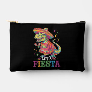 Pochette À Accessoires Faisons la Fête Cinco De Mayo T Rex Dinosaure