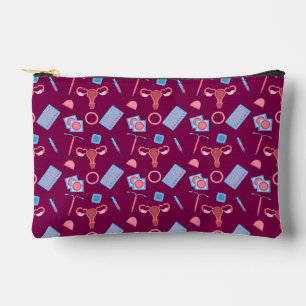 Pochette À Accessoires Feministe Motif de la contraception