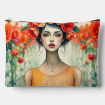 Femme et Rose