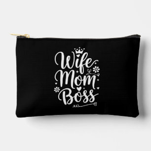 Pochette À Accessoires Femme Maman Boss mignonne cadeau de la fête des mè