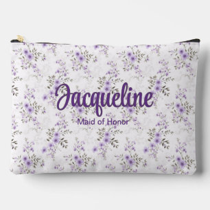Pochette À Accessoires Fête de mariage romantique de la lavande