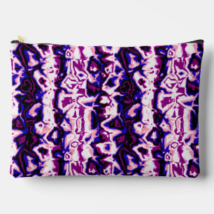 Pochette À Accessoires Fidèle Bohème Rétro Marbré Rayures Fierté Genderfl