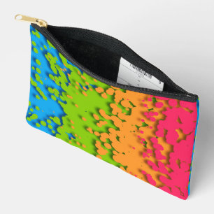 Pochette À Accessoires Fière de Groovy Rétro Bubbly Trippy Funky Panroman