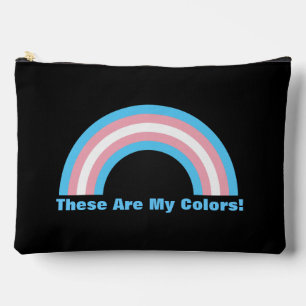 Pochette À Accessoires fierté arc-en-ciel transgenre