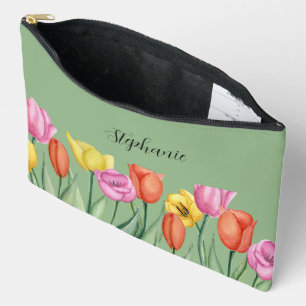 Pochette À Accessoires Fleur de printemps Tulip personnalisée jour 2024