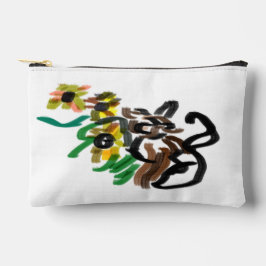 Pochette À Accessoires Fleur de soleil de chat