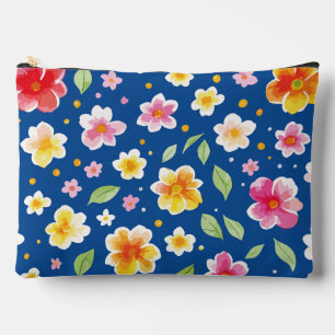 Pochette À Accessoires Fleurs