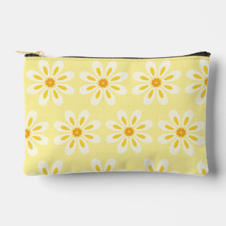 Pochette À Accessoires Fleurs jaunes