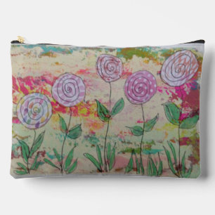 Pochette À Accessoires Fleurs Lollipop