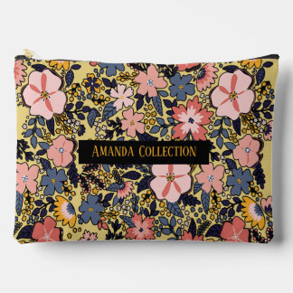 Pochette À Accessoires Fleurs multiples personnalisées modernes magnifiqu