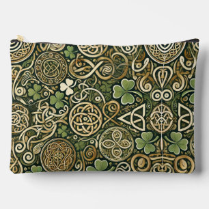 Pochette À Accessoires Floraison Celtique