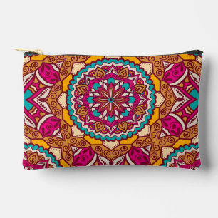 Pochette À Accessoires Formes Géométriques Élégantes – Motif Féminin Colo