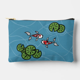 Pochette À Accessoires Fuku et Heiwa les carpes koï