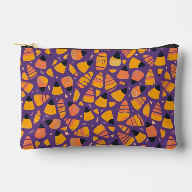 Pochette À Accessoires Fun Candy Corn (Recto)