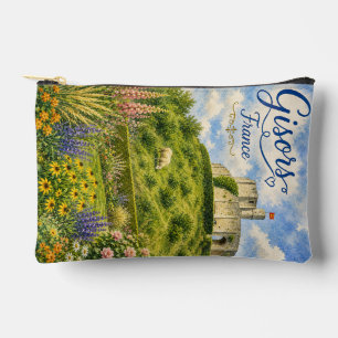 Pochette À Accessoires Gisors France Château Normandie aquarelle