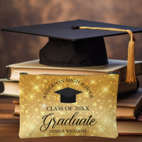 Gold Sparkle Graduate Custom Graduate Cadeau