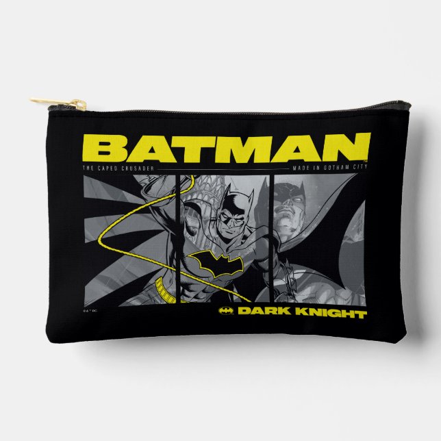 Pochette À Accessoires Graphique à écran tridimensionnel Batman Comic (Recto)