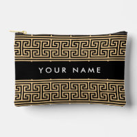 Grec Meander Key H Brown, Votre Nom, Personnaliser
