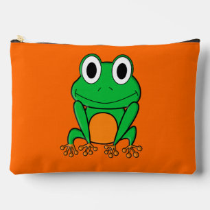 Pochette À Accessoires Grenouille verte