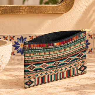 POCHETTE À ACCESSOIRES “GUAJILLO” GRANDE PATRIMOINE HISPANIQUE