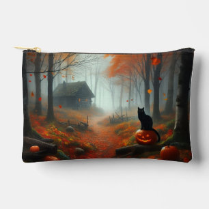 Pochette À Accessoires Halloween/Automne/Automne/citrouille/chat