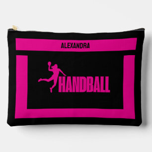 Pochette À Accessoires Handball Anniversaire Cadeau, Handball Player Girl